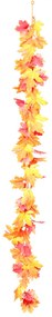 Ghirlandă artificială de toamnă Maple portocaliu,170 cm