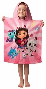 Poncho Gabby´s Dollhouse 02, 50 x 115 cm