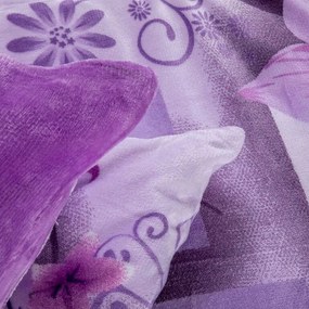 decoDoma Lenjerie de pat din micropluş ELIS