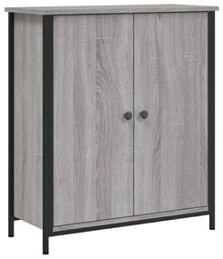 835537 vidaXL Servantă, gri sonoma, 70x30x80 cm, lemn prelucrat