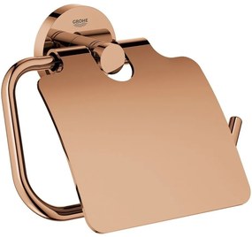 Grohe Essentials Suport hartie igienica cu aparatoare, cupru (warm sunset)