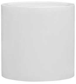 Ghiveci Jumbo Max, alb lucios, dimensiuni multiple - PotteryPots Mărime: L - v. 90 cm, ⌀ 90 cm