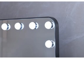 Immax 09101L - Oglindă de machiaj HOLLYWOOD cu LED, dimmabilă, 18W/230V, 3000/4200/6000K