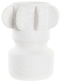 Vaza Avantgarde din ceramica alba 23 cm