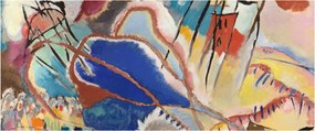 Tablou -  Vasily Kandinsky, Improvisation No. 30 (Cannons), reproducere (120x50 cm)
