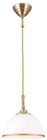 Lustră pe cablu Orion HL 6-1808/1 OLD LAMP 1xE27/40W/230V alb/bronz