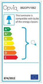 Lustră de 3 becuri Opviq lights Elmas, negru