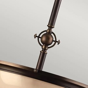 Lustră pe lanț Hinkley HK-MAYFLOWER-P-C MAYFLOWER 3xE27/60W/230V