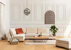 Coltar Tulip Corner Left Without Pouf, Bej
