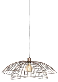 Lampă suspendată de design bronz 45 cm - Pua