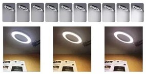 Lampă LED dimabilă de masă cu lupă LED/6W/5V negru