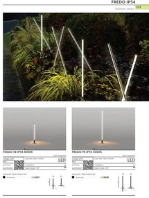 Corp cu tarus iluminat arhitectural exterior IP54 LED FREDO 58