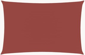 vidaXL Parasolar, cărămiziu, 3x6 m, țesătură oxford, dreptunghiular