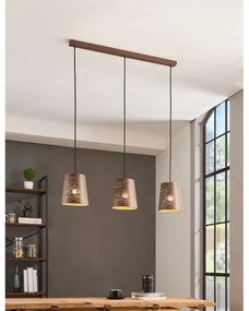 Lustră pe cablu SEGEZIA 3xE27/40W/230V Eglo 99438