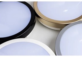 Plafonieră LED pentru baie Brilagi PERA 18W/230V d. 22 cm IP65 argintiu