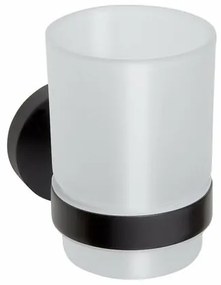 Pahar de baie SAPHO XB900 X-round black, sticlălăptoasă/negru