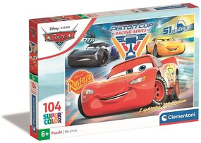 Disney Mașini Piston Cup Puzzle Clementoni de 104 piese