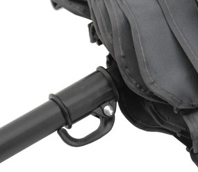 Umbrelă de soare pliabilă d. 1,8 m gri