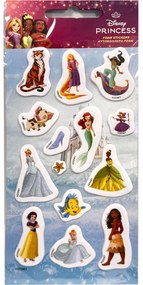 Prințesele Disney Friends Set de autocolante pufoase din spumă Disney Princess