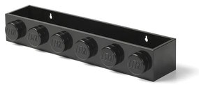 Raft de perete pentru copii LEGO® Sleek, negru