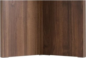 Masă de dining cu aspect de lemn de nuc 90x200 cm Sabella – Kalune Design