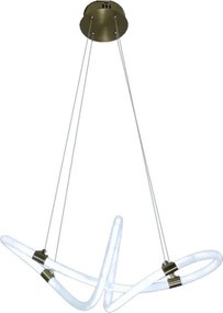 Lustră LED dimabilă pe cablu LED/25W/230V 3000-6500K + telecomandă