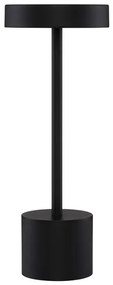 Lampa portabila LED exterior design modern IP54 Fumo negru