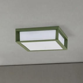 Orion - Corp de iluminat exterior HENRY 2xE27/15W/230V IP44 verde