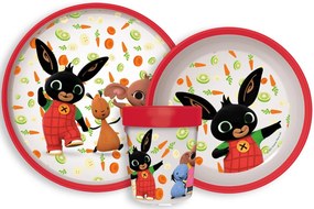 Bing Happy Carrots set de vase antiderapant, set din plastic micro