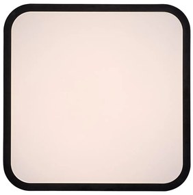 Plafoniera LED baie IP44 Alenzo 29x29cm negru/alb