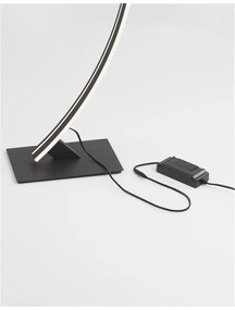 Lampadar / Lampa de podea LED design modern Breton black NVL-9348092