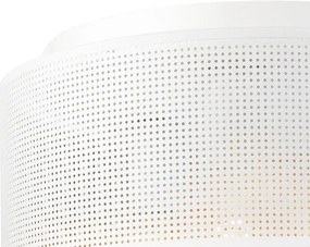Plafonier SIRJA PLISADO 3xE27/15W/230V Ø 35 cm alb/auriu