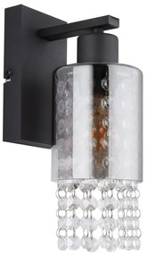 Aplica de perete design modern Backey negru