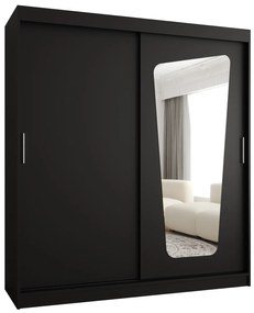 Dulap de haine 180 cm Mokka (Negru). 1126033