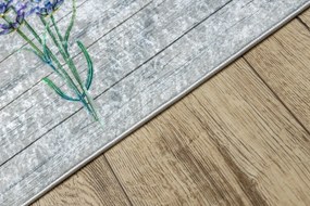 ANDRE 2716 covor lavabil Lavandă anti-alunecare - gri / violet