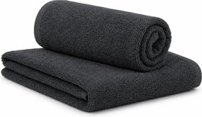 Prosop copii Bella gri inchis 30x50 cm, 100% bumbac