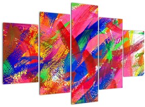 Tablou - Abstract colorat (150x105 cm)