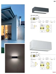 Aplică LED de exterior LAMPRIS LED/9,5W/230V IP65 albă