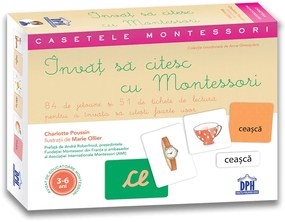 CASETELE MONTESSORI - INVAT SA CITESC CU MONTESSORI - DPH (978-606-048-135-5)