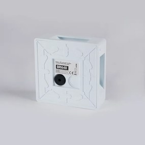 Brilagi - Aplică LED de exterior QUADRAY, 6W, 230V, albă, IP54