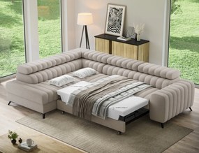 Colțar lemn masiv Kanedo Extensibil 269x204 cm Personalizabil - Dreapta, Nube 20