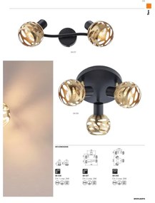 Spot de perete TORN 1xE14/28W/230V Redo 04-517
