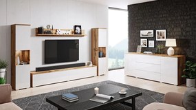 Mobilier living Nova II (wotan + Alb lucios). 1121836
