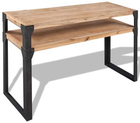 vidaXL Masă consolă din lemn masiv de acacia 120 x 40 x 85 cm