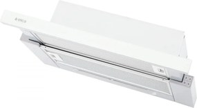 Hota de bucătărie încastrabilă Elica Elite 14 Lux GRVTWH 60, 121 W, 60 cm, Clasa D, 304 m³/h, iluminare LED, Gri/Alb