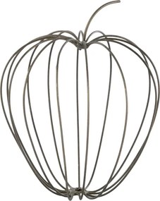 Dovleac decorativ, din metal, D9cm, Pumpkin