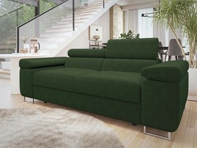 Canapea Terazuro 2 S (Verde închis + Negru) . 1104593