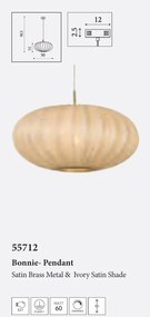 Lustra suspendata stil cocoon Bonnie