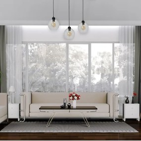 Lustră pe cablu SOFIA 3xE27/60W/230V transparent