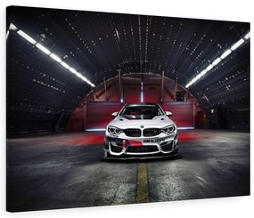 Tablou canvas White BMW 120x80 cm